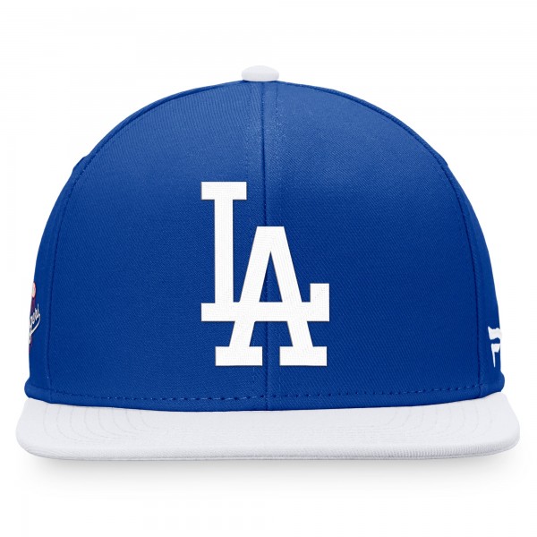 Бейсболка Los Angeles Dodgers Big Logo Two-Tone - Royal/White