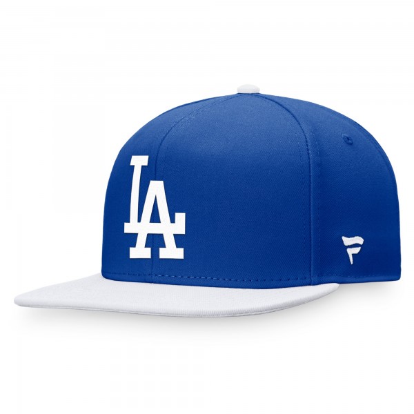 Бейсболка Los Angeles Dodgers Big Logo Two-Tone - Royal/White