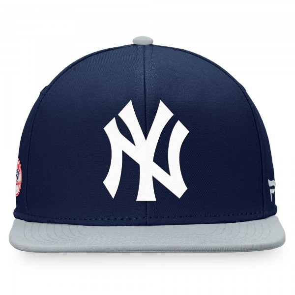 Бейсболка New York Yankees Big Logo Two-Tone - Navy/Gray