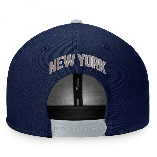 Бейсболка New York Yankees Big Logo Two-Tone - Navy/Gray