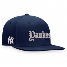 Бейсболка New York Yankees Gothic Script - Navy