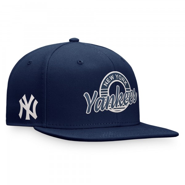 Бейсболка New York Yankees Circle Script - Navy