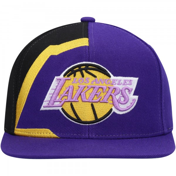 Бейсболка Los Angeles Lakers Mitchell & Ness Hardwood Classics Retroline - Purple