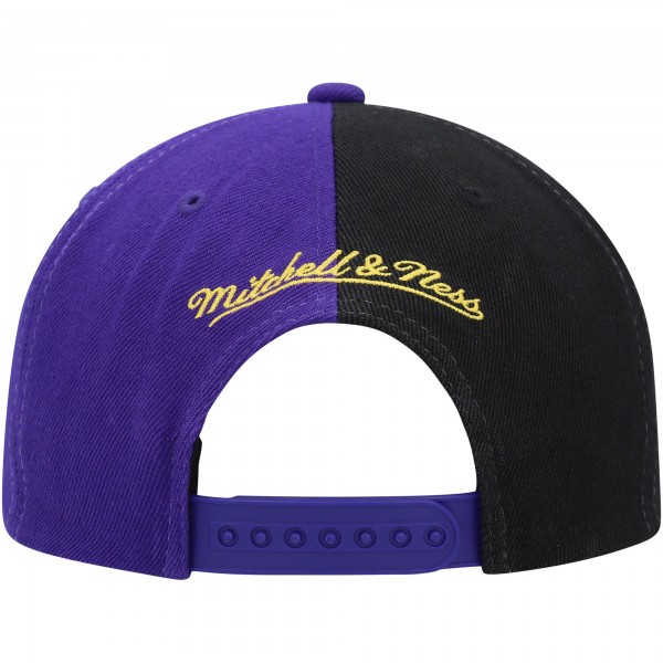 Бейсболка Los Angeles Lakers Mitchell & Ness Hardwood Classics Retroline - Purple