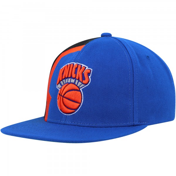 Бейсболка New York Knicks Mitchell & Ness Hardwood Classics Retroline - Blue
