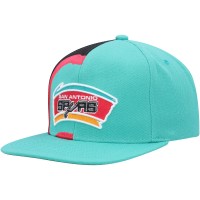Бейсболка San Antonio Spurs Mitchell & Ness Hardwood Classics Retroline - Teal