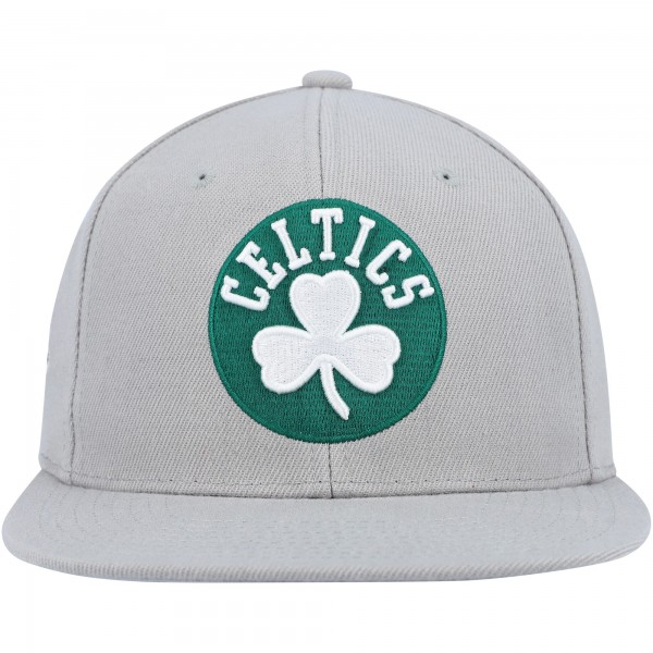 Бейсболка Boston Celtics Mitchell & Ness Side Core 2.0 - Gray