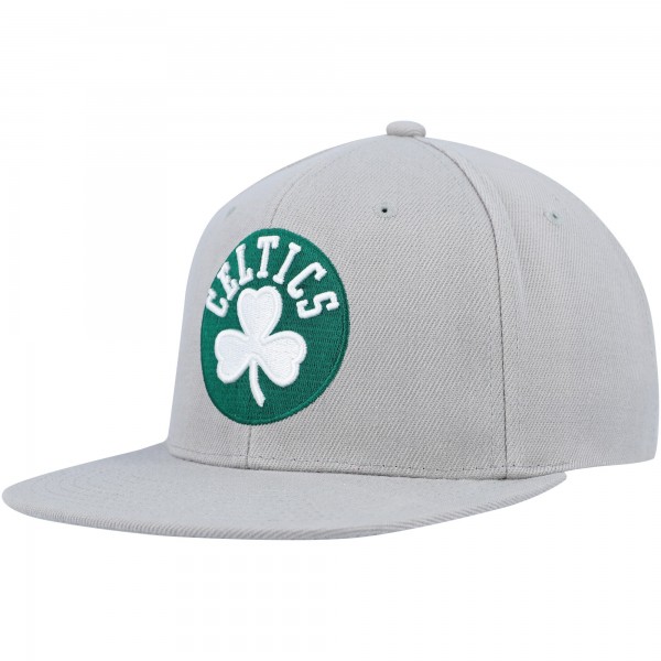 Бейсболка Boston Celtics Mitchell & Ness Side Core 2.0 - Gray