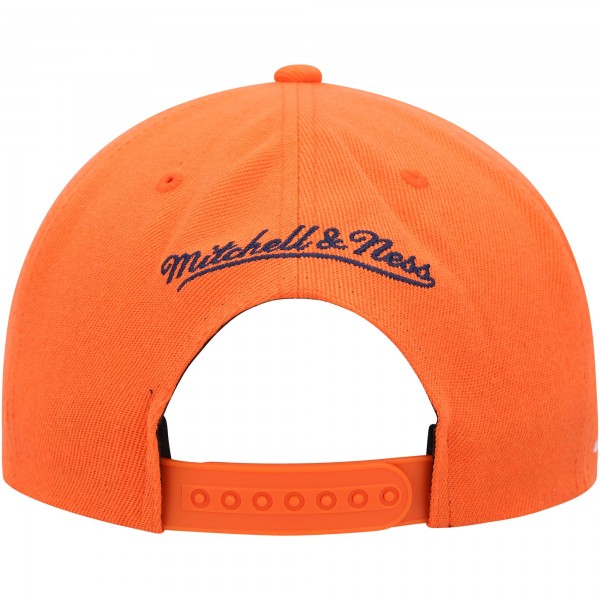 Бейсболка Oklahoma City Thunder Mitchell & Ness Orange Side Core 2.0