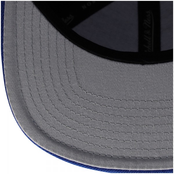 Бейсболка Philadelphia 76ers Mitchell & Ness Side Core 2.0 - Black/Royal