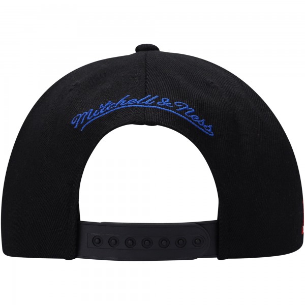 Бейсболка Philadelphia 76ers Mitchell & Ness Side Core 2.0 - Black
