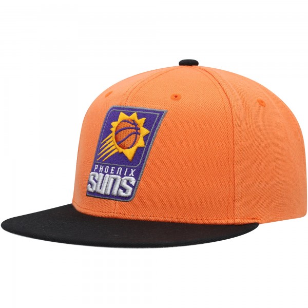 Бейсболка Phoenix Suns Mitchell & Ness Side Core 2.0 - Orange/Black