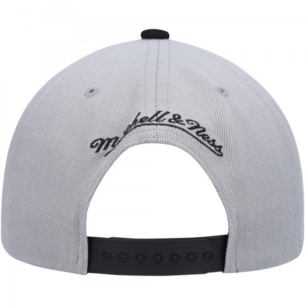 Бейсболка San Antonio Spurs Mitchell & Ness Side Core 2.0 - Gray/Black