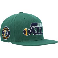 Бейсболка Utah Jazz Mitchell & Ness Side Core 2.0 - Green
