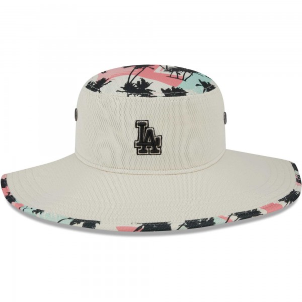 Панама Los Angeles Dodgers New Era Retro Beachin - Natural