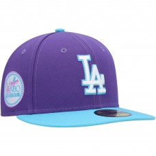 Бейсболка Los Angeles Dodgers New Era Vice 59FIFTY - Purple