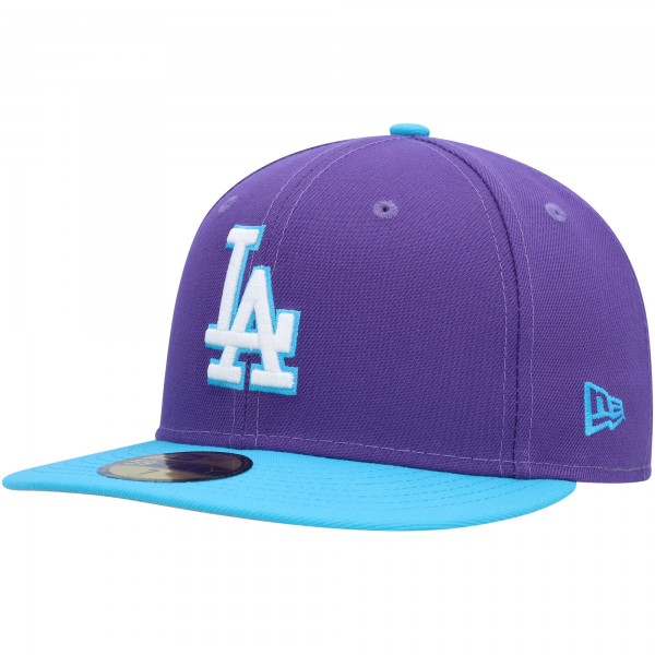 Бейсболка Los Angeles Dodgers New Era Vice 59FIFTY - Purple