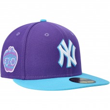 Бейсболка New York Yankees New Era Vice 59FIFTY - Purple