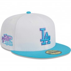 Бейсболка Los Angeles Dodgers New Era  Vice 59FIFTY - White