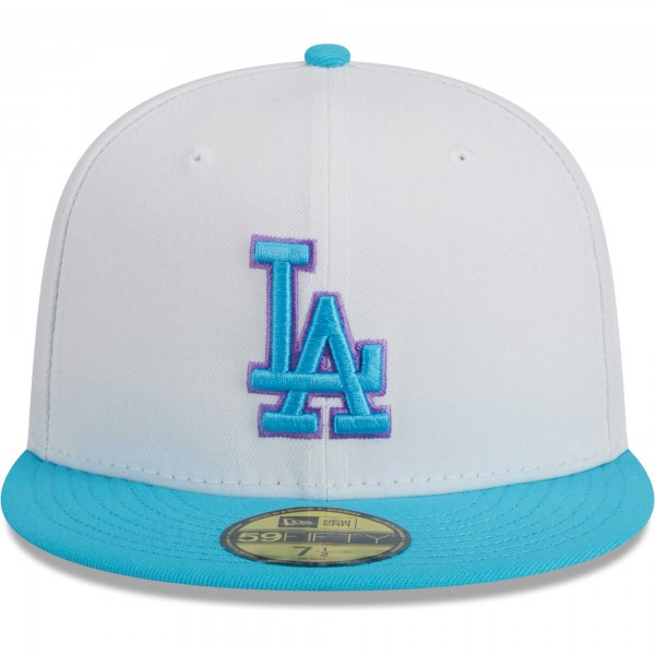 Бейсболка Los Angeles Dodgers New Era  Vice 59FIFTY - White