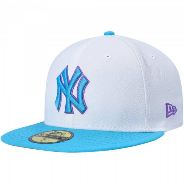 Бейсболка New York Yankees New Era 1999 World Series Vice 59FIFTY - White