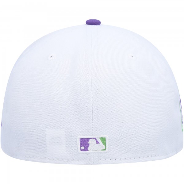 Бейсболка Los Angeles Dodgers New Era 2020 World Series Side Patch 59FIFTY - White