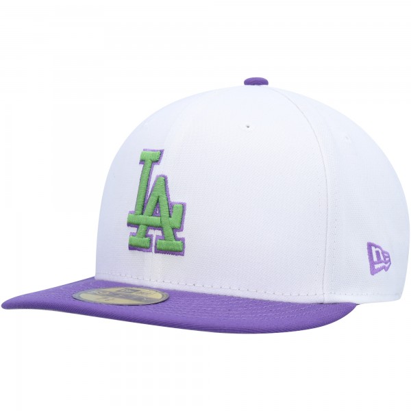 Бейсболка Los Angeles Dodgers New Era 2020 World Series Side Patch 59FIFTY - White