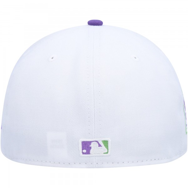Бейсболка Los Angeles Dodgers New Era 2020 World Series Side Patch 59FIFTY - White