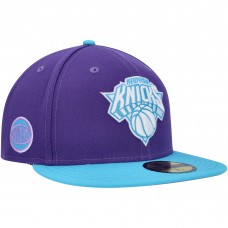 Бейсболка New York Knicks New Era Vice 59FIFTY - Purple