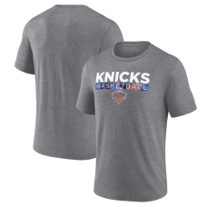 Футболка New York Knicks Fanatics Heather Gray Next Man Up Tri-Blend