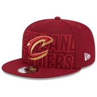 Бейсболка Cleveland Cavaliers New Era 2023 NBA Draft 9FIFTY - Wine