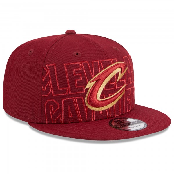 Бейсболка Cleveland Cavaliers New Era 2023 NBA Draft 9FIFTY - Wine