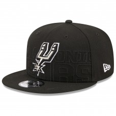 Бейсболка San Antonio Spurs New Era 2023 NBA Draft 9FIFTY - Black