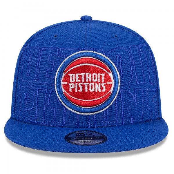 Бейсболка Detroit Pistons New Era Youth 2023 NBA Draft 9FIFTY - Blue