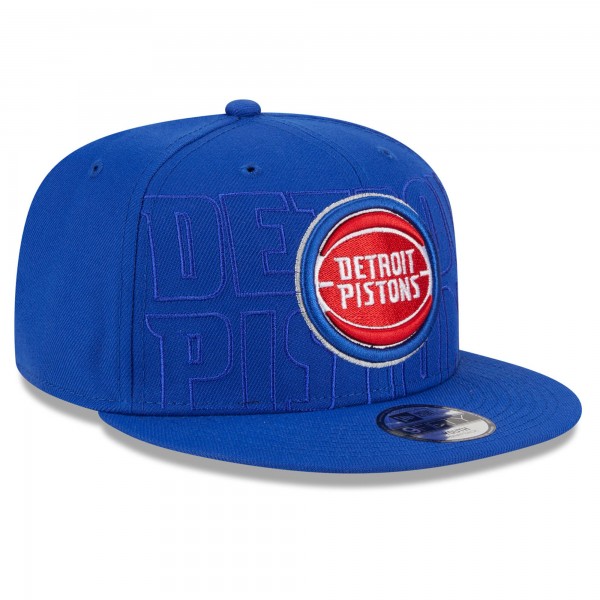 Бейсболка Detroit Pistons New Era Youth 2023 NBA Draft 9FIFTY - Blue