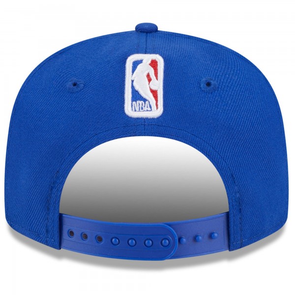 Бейсболка Detroit Pistons New Era Youth 2023 NBA Draft 9FIFTY - Blue