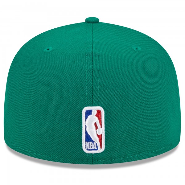 Бейсболка Boston Celtics New Era 2023 NBA Draft 59FIFTY - Kelly Green
