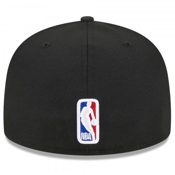 Бейсболка Brooklyn Nets New Era 2023 NBA Draft 59FIFTY - Black