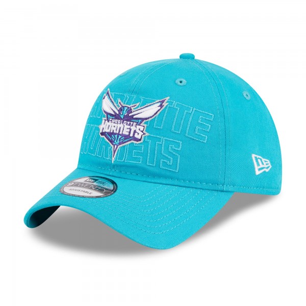 Бейсболка Charlotte Hornets New Era 2023 NBA Draft 9TWENTY - Teal