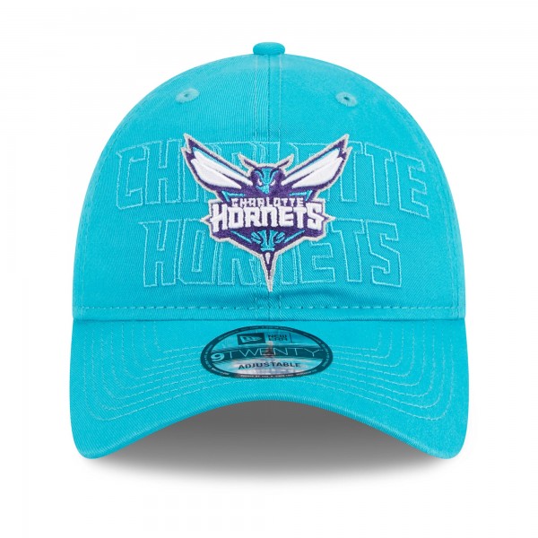 Бейсболка Charlotte Hornets New Era 2023 NBA Draft 9TWENTY - Teal