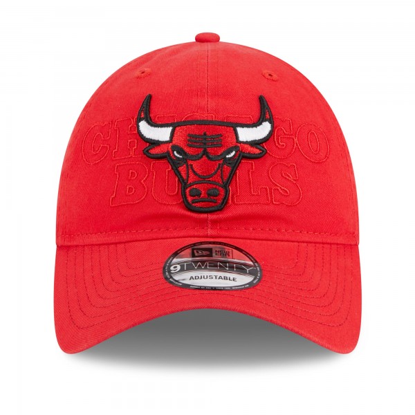 Бейсболка Chicago Bulls New Era 2023 NBA Draft 9TWENTY - Red