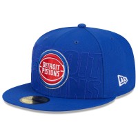 Бейсболка Detroit Pistons New Era 2023 NBA Draft 59FIFTY - Blue