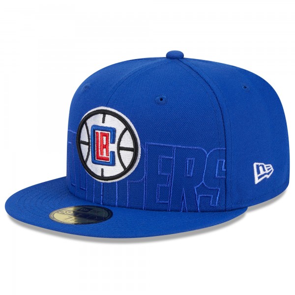 Бейсболка LA Clippers New Era 2023 NBA Draft 59FIFTY - Royal