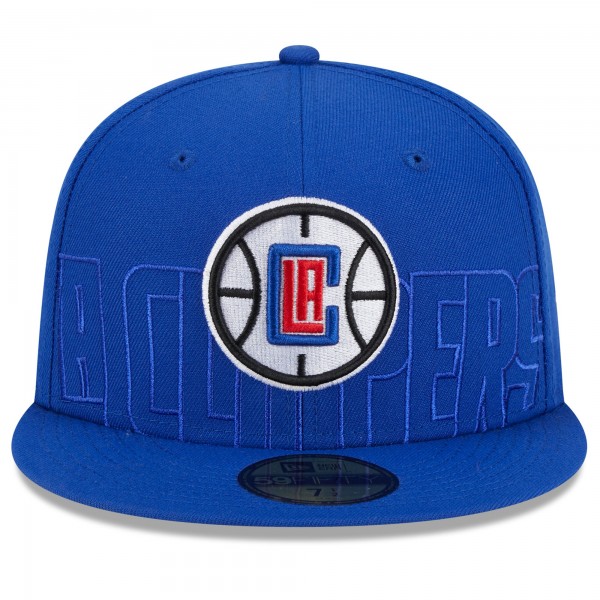 Бейсболка LA Clippers New Era 2023 NBA Draft 59FIFTY - Royal