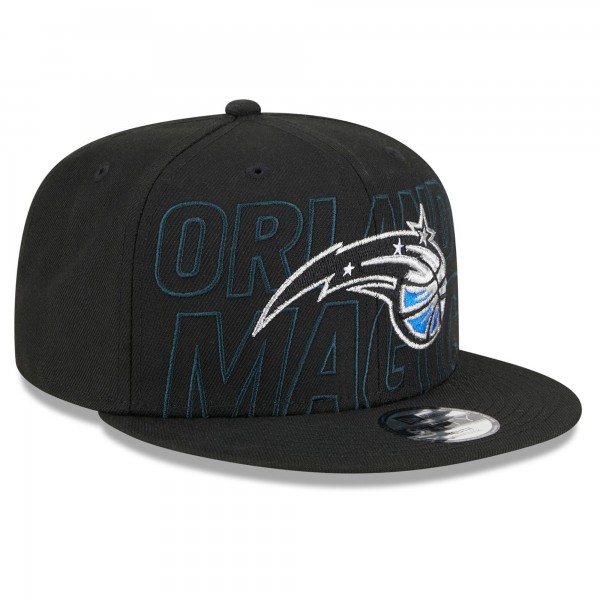 Бейсболка Orlando Magic New Era Youth 2023 NBA Draft 9FIFTY - Black