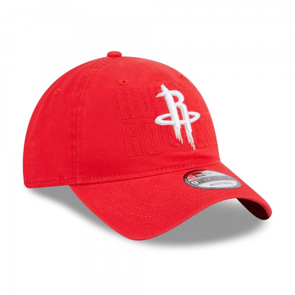 Бейсболка Houston Rockets New Era 2023 NBA Draft 9TWENTY - Red