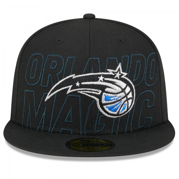 Бейсболка Orlando Magic New Era 2023 NBA Draft 59FIFTY - Black