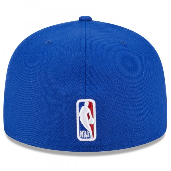 Бейсболка Philadelphia 76ers New Era 2023 NBA Draft 59FIFTY - Royal