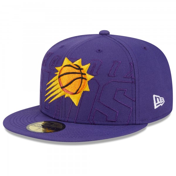 Бейсболка Phoenix Suns New Era 2023 NBA Draft 59FIFTY - Purple