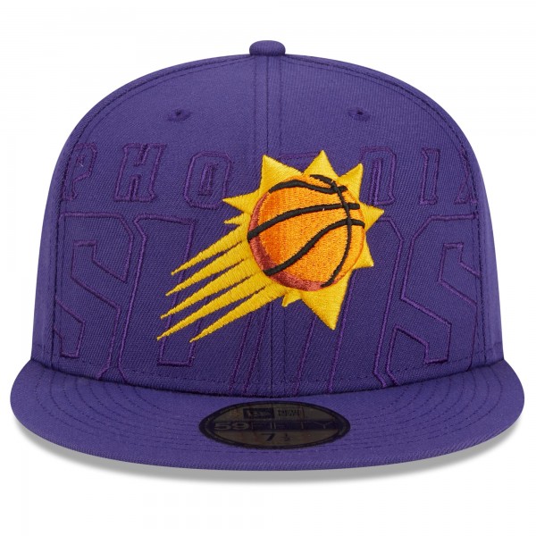 Бейсболка Phoenix Suns New Era 2023 NBA Draft 59FIFTY - Purple